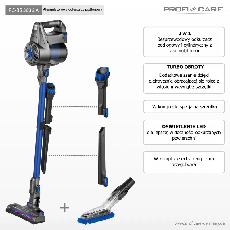 Пылесос ProfiCare PC-BS 3036
